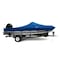 Eevelle Boat Cover ALUMINUM FISHING Walk Thru Windshield, Outboard Fits 17ft 6in L up to 100in W Royal SFAVWT17100B-RYL - alternate 1